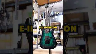 Гитара мечты шредера! 🔥 ESP Guitars E-II Horizon FR-7 в цвете Black Turquoise Burst #espguitars