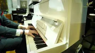 NEW Steinh&ouml;ven | SU113 White Upright Piano at Sherwood Phoenix