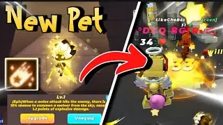 I got New Pet in Bedwars - Horn 54 || Blockman Go