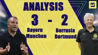 Bayern 3 - 2 Dortmund | Tactical Analysis | Kimmich shines as Dortmund slip  in the 83rd minute