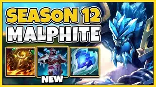 Season 12 Made Tanks even MORE Overpowered..! (LEGIT Raid-Boss Malphite) - League of Legends