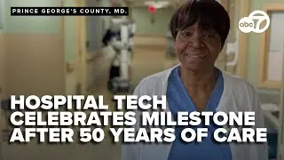 Maryland hospital tech celebrates huge milestone after caring for generations of patients