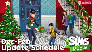 The Sims Mobile HEART HOLIDAYS Update Schedule CHRISTMAS 2021 [Dec-Feb]
