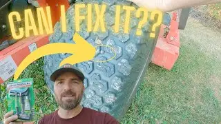 How to Fix a Flat Tire | EASY Tire Plug Repair