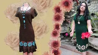 ¿COMO HACER UN VESTIDO PRIMAVERAL A CROCHET.  TODAS LAS TALLAS. Parte. 1
