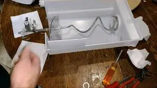 Replace Ice Bucket Baffle Drum Auger on Frigidaire Model FGHS2631PF3