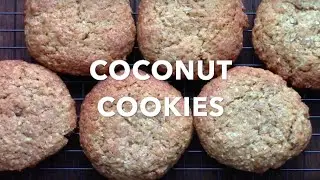 COCONUT COOKIES [Vegan]