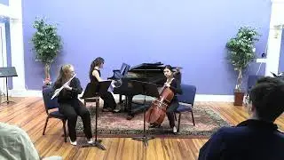 Piano Trio in G Major, Mvt I (C. Debussy) | Winter 2024 Benefit Concert