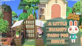 Building a Swamp Farm | Speed Build // Animal Crossing: New Horizons