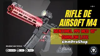 RIFLE DE AIRSOFT M4 SENTINEL RED 10