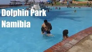 Fun Family Day at Dolphin Beach Waterpark Namibia Africa!