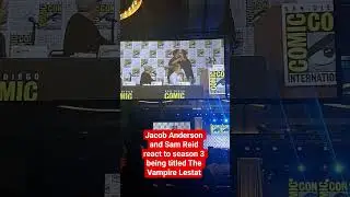 Jacob Anderson & Sam Reid react to IWTV Season 3 being titled The Vampire Lestat