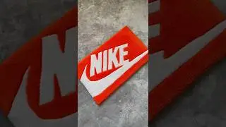 Кастомный ковёр Nike ✅ #custom #diy #rug #tufting #nike