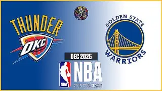 OKC THUNDER  vs  WARRIORS  |  NBA Full Game Highlights  |  warriors vs thunder  |  NBA 2K26  |