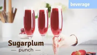 Sugar Plum Punch Recipe with Almond Cow