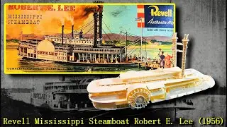 Revell Authentic Kits Mississippi Steamboat 
