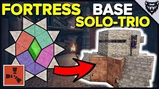Проектирование базы RUST 2019 | Прочная база Solo-Trio (строительство базы Rust)