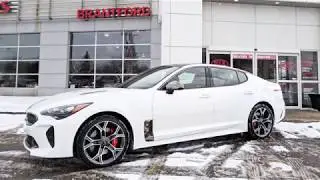 Kia Stinger RED LEATHER INTERIOR