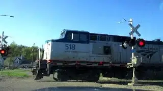 AMTK 518 West AMTK 1333 Filmed Near Red Wing MN New Location (5-6-2025)