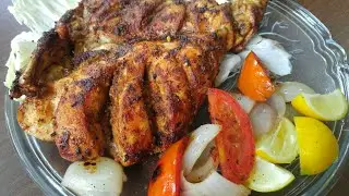 Spicy Golden Roast Chicken -By Mind Blowing Cooking