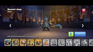 King New Gold Pass Skin #clashofclans #coc #supercell #shorts 