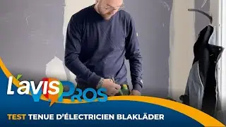 Test d'une tenue d'&eacute;lectricien Bl&aring;kl&auml;der | L'avisPros