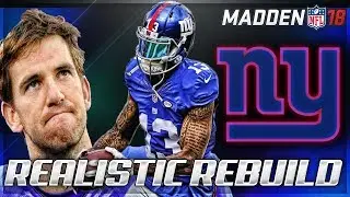 Rebuilding The New York Giants | Oh Boy.... | Madden 18 Connected Franchise