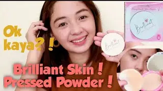 Murang BRILLIANT PRESSED POWDER with Spf | First Impression Review | Jea Chan