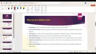 Excel Introduction