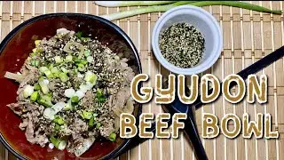 Tsinoy Cooking Gyudon at Home || Japanese Beef Bowl.