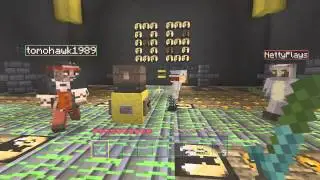Minecraft Xbox - Graveyard Defense W/ NettyPlays, PBJellyChef, & TomoHawk - Part 2