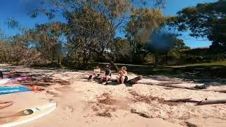 SUP&rsquo;ing at Sandstone Point