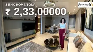 INSIDE LARGE 3 BHK TOUR | SUNTECK CITY | 4TH AVENUE | MUMBAI PROPERTY | FLYING TURTLE REAL ESTATE