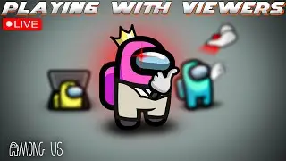🔴 AMONG US TOHE LIVE || PLAYING WITH VIEWERS || JOIN UP || 15 PLAYERS LOBBY