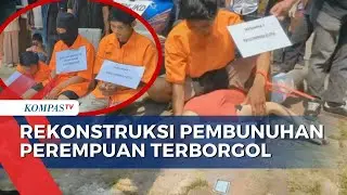 3 Tersangka Rekonstruksi Pembunuhan Perempuan Terborgol di Cisauk, Peragakan 75 Adegan!