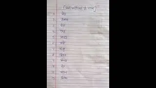 Punjabi Months Name (Desi Mahine)#shorts #Punjabi preparation Paper #For All punjab Exams