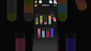WaterPuzz Level 35 Walkthrough Solution iOS/Android