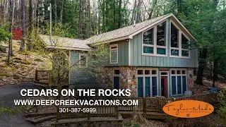 Cedars on the Rocks at Deep Creek Lake