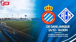 🔴 LIVE | ⚽ Juvenil A Femení 🆚 SE AEM | J6 Preferent Femení Juvenil