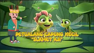 Cerita Anak 3D | Slamet Aji Capung Berani Mencari Obat untuk Ibu