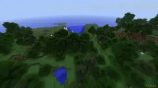 Minecraft 1.8 Terrain Generation Fly Over