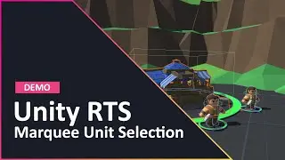 Marquee Unit Selection -  Unity RTS Devlog #02