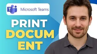 Как печатать документы из Microsoft Teams