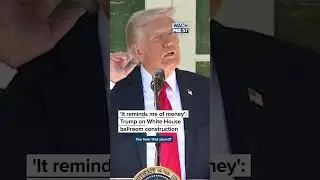 &laquo;Это напоминает мне о деньгах&raquo;: Трамп о строительстве бального зала в Белом доме #shorts #shortne...