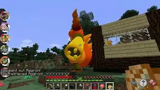 Into the Nether and I find...Pixelmon Generations Machampion Server 19