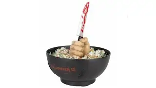 Gemmy Halloween 2022 Michael Myers Hand Candy Bowl Audio