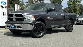 2016 Ram 1500 SLT + Bluetooth, Navigation, Tow/Haul Package Review | Island Ford LJ165A