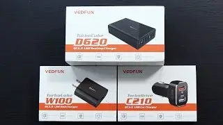 Quick Charge ALL THE THINGS! VEDFUN QC3.0 Chargers