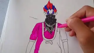 How to Draw Ankush ff Bundle Skin 🔥| FREE FIRE DRAWING || Freefire Drawing