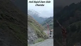 Himachal Pradesh Hydro Project Holi Bajoli Dam Side
